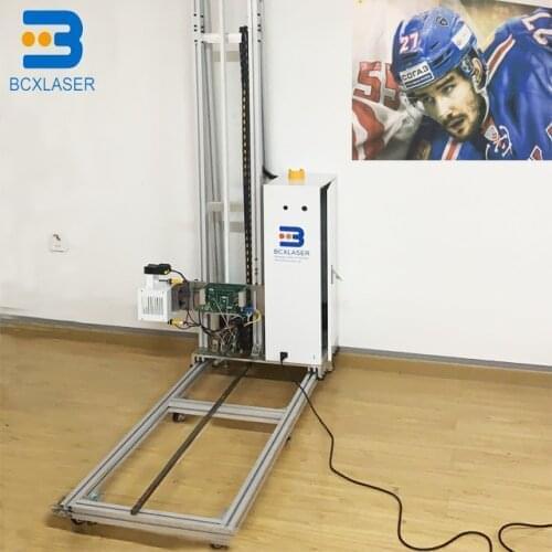Vertical 5d wall inkjet mural printer print on wall direct to wall home printing machine price
