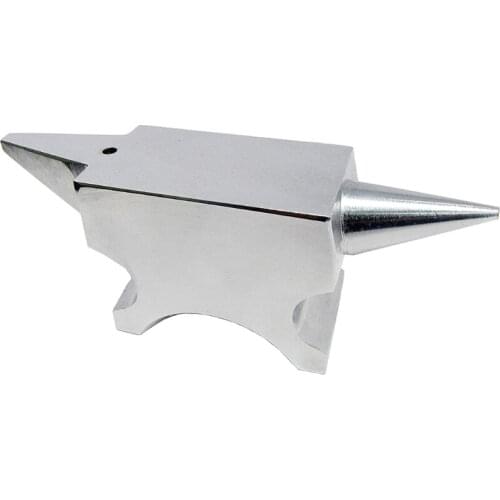 Jewelers Double Horn Anvil Perfect for Forming Flattening Shaping and Riveting Mini Jewellers Flat Horn Anvil Polished