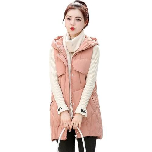 Women Winter Hooded Windproof Big Pocket Glossy Midi Warm Coat Puffer Jacket Cotton Padded Parkas Outwear Overcoat