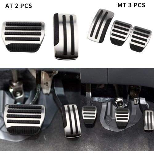 Foal Burning AT MT Car Pedals for Nissan X-trail T31 ROGUE Qashqai J10 Teana Altima Car Stainless Steel Pedal Cover Parts