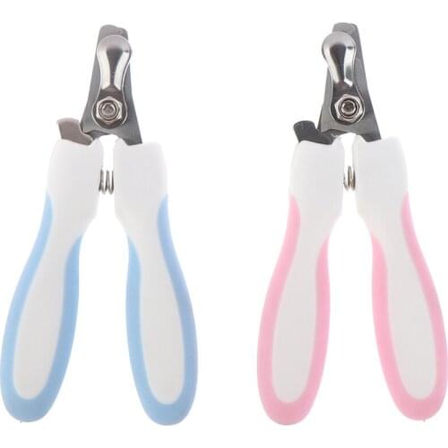1PCS Pet Toe Care Stainless Steel Dogs Cats Claw Nail Clippers Cutter Trim Nails