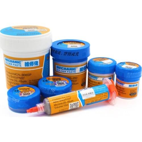 100% Original HK MECHANIC Sn63/Pb67 Solder Paste Flux XG-50 For Hakko 936/Saike 852D++ Soldering Station