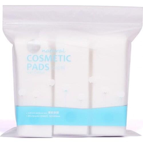 240Pcs/Set Cosmetic Pad Disposable High Elasticity White Makeup Remover Silk Thin Cozy Soft Pads Skin Cleaning Cotton Pads Tools