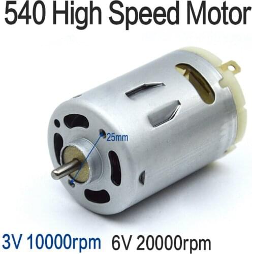 540 High speed motor Set for Wltoys Making tiny hand electric drill grinding motor electromechanical dynamic tools Accessories
