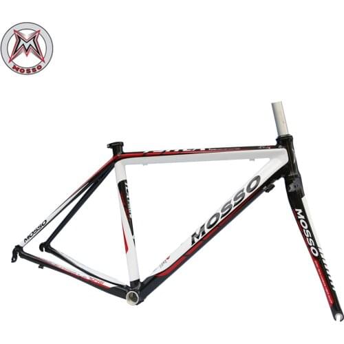 MOSSO 791TCA Aluminum Alloy Road bike Frame With Carbon Front Fork Ultra-light 700C Frameset 44/47/53cm Bicycle Accessories