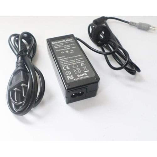 AC Adapter For Lenovo ThinkPad T400 T410 T420 T500 T510 T520 T400s T410s T410i T410si T420s T420i T510i 20V 65W Battery Charger
