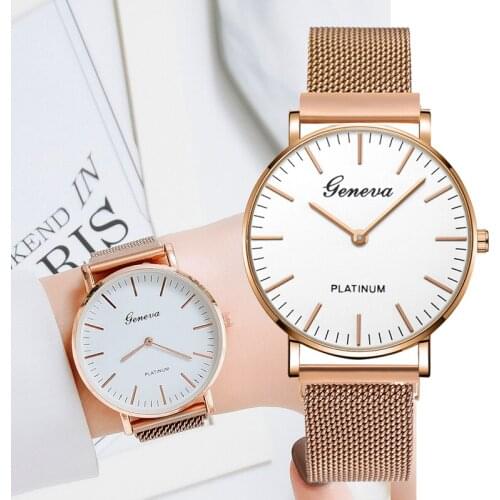 Luxury Number Dial Magnet Watches for Women Fashion Ladies Stainless Steel Belt Quartz Watch Female Clock Relogio Feminino