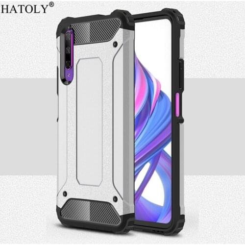 For Cover Huawei Honor 9X Case Anti-knock Rugged Armor Back Cover For Honor 9X Silicone Phone Bumper Case For Huawei Honor 9X