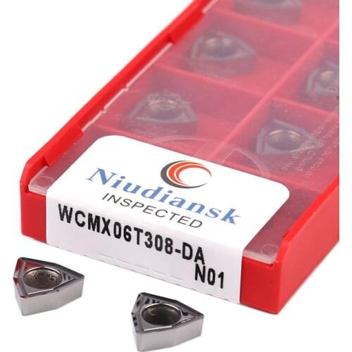 WCMX030208-DA WCMX040208-DA Milling Cutter WCMX050308-DA CNC Lathe Tools WCMX06T308-DA WCMX080412-DA N01 Carbide Inserts U Drill