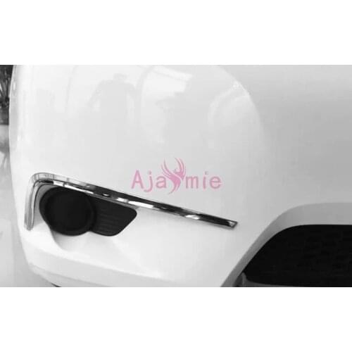 Chrome Car Styling Front Fog Lamp Cover Light Overlay Trim 2011-2018 For Toyota Sienna Accessories