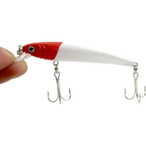 1pc isca artificial minnow 7.5cm/5.6g fishing lures wobblers crankbaits plastic pesca fishing tackles