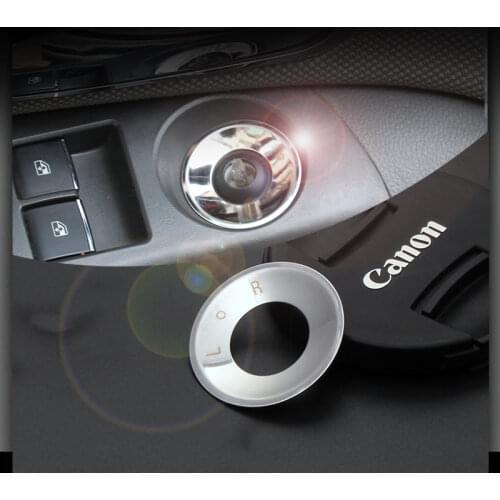 Stainless steel For Chevrolet Cruze Malibu AVEO Opel mokka ASTRA J Insignia switch decoration light circle sequins