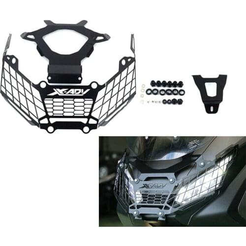 For Honda XADV 750 X-ADV750 X Adv 2017 2018 Headlight Head Lamp Light Grille Guard Cover Protector Motorcycle Accessories