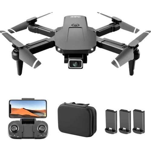 S68 RC Drone with Camera 4K Wifi FPV Dual Camera Drone Mini Folding Quadcopter for Kid with Gravity Sensor Control Headless Mode