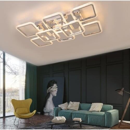 Modern Ceiling Lamp for Living Room Bedroom APP Remote Control Dimming Ceiling Light home lighting LED chandelier Daily Lighting