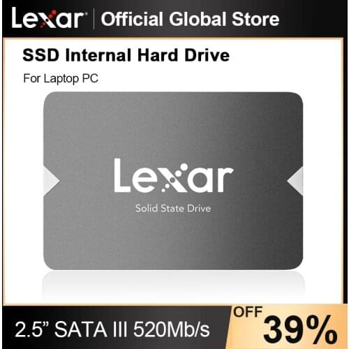 Lexar NS100 SSD 1TB 128GB 256GB 512GB 2TB SSD SATA III 2.5 inch SSD Internal Solid State Drive SSD HDD Hard Disk For Laptop PC