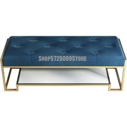 Changing Shoes Stool Shoe Cabinet Sitting At The Door Of Household Shoe Rack Modern Luxury Clothing Store Test Shoes Chair Nordi