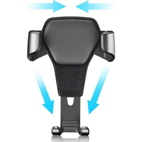 2020 Universal Car Bracket Gravity Car Air Vent Mount Cradle Holder Stand for iPhone Mobile Cell Phone GPS Interior Stickers New