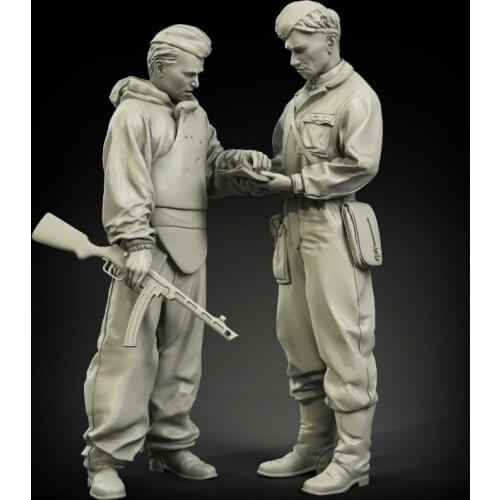1/35 Resin Model Figure GK， Unassembled and unpainted kit