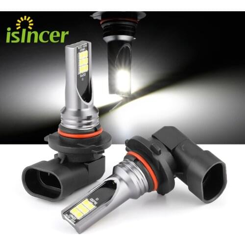 2pcs H11 H8 H9 LED Car Lights LED Bulbs H1 H3 H4 H7 9005 9006 Day time Running Lights Fog Light 6000K 12V Driving Lamp