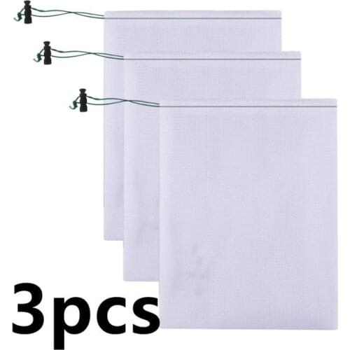 3pcs Household Swimming Pool Vacuum Cleaner Replacement Leaf Catcher Leaf Master Tub Spa Pond Fountain Cleaning Tool Filter Bag