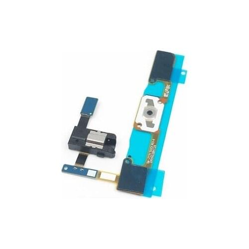 5pcs/lot Home Button Sensor Key Earphone Jack Flex Cable Replacement parts For Samsung Galaxy J7 2017 J727