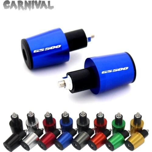 For Suzuki GS500E GS 500E Motorcycle Accessories CNC Aluminum 7/8 Inch 22MM Handlebar End Cover