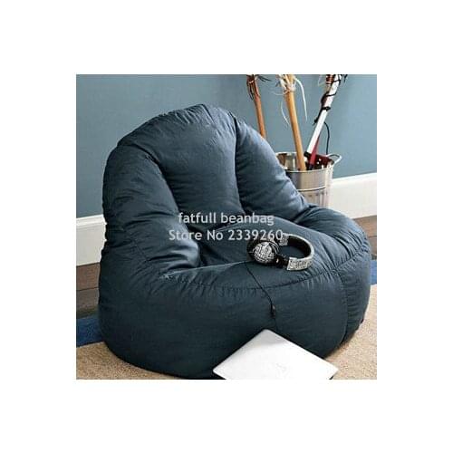 Cover only No Filler-Living room bean bag sofa chair, home seat furniture set, waterproof outdoor beanbag sofas