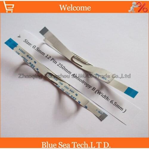FFC FPC Flexible Flat Cable 0.5mm pitch 12pin 250mm Isotropy or Anisotropy cable,20624.80C 60V VW-1