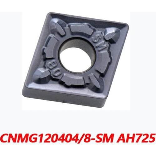 100% Original CNMG CNMG120404-SM AH725 CNMG120408-SM AH725 Carbide Insert Blades Imported From Japan Good Quality Fast Delivery