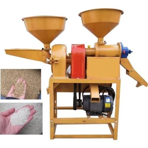 Small household and commercial multi-function rice milling machine crushing combination machine corn peeling machine