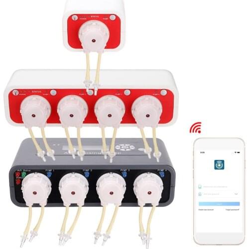 100V-240V JebaoWIFI Remote Control Titration WiFi Pump Doser3.13.4 Bluetooth Pump Can Be Operated Manually With High Precision