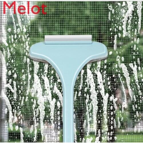 Screen Window Brush Cleaning Appliance Window Cleaning Disassembly-Free Window Cleaning Tools Household Wiper Two-Sided Brush