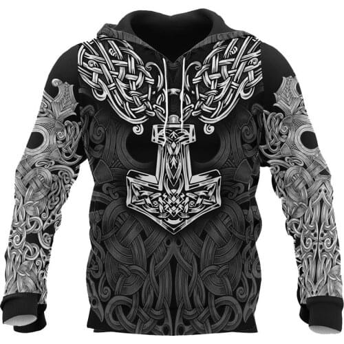Norse Mythology Viking Armor 3D All Over Printed Mens hoodies Harajuku Streetwear Hoodie Funny Unisex Casual Jacket Tracksuits