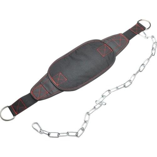 Thicker Metal Chain Weight Lifting Dip Belt Pull-up Gym Equipment Bodybuilding Musculation Exercise Crossfit Fitness Training