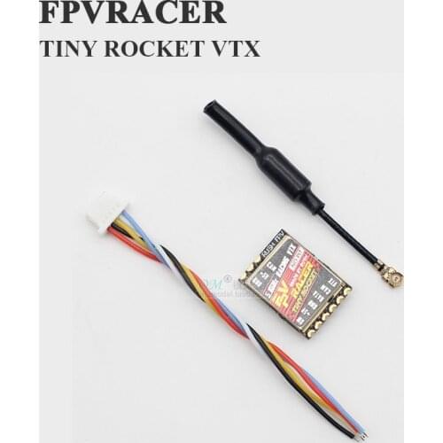 FPVRACER TINY ROCKET VTX Smartaudio 25mW 100mW 200mW 350mW Switchable 5.8G 37CH Video Transmitter for FPV Micro Drones