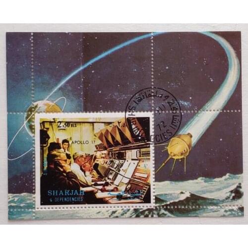 1972 souvenir sheet Post Stamps Postage Collection