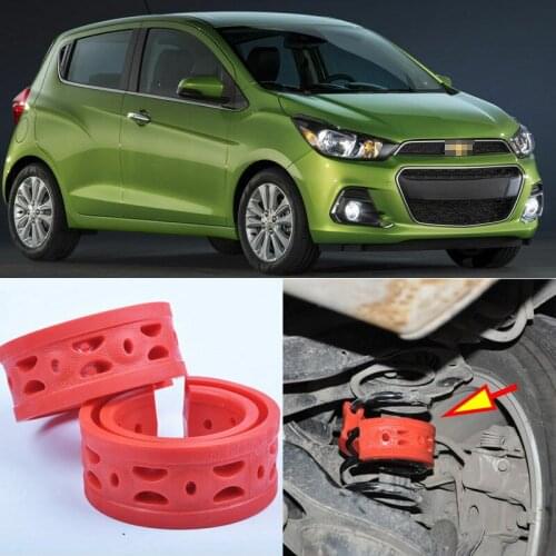 2pcs Rear Suspension Shock Bumper Spring Coil Cushion Buffer For Chevrolet Spark