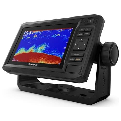 GARMIN Model ECHOMAP Plus 65cv fish finder chart plotter echo sounder W/ transducer 6'' display GPS navigator marine electronics