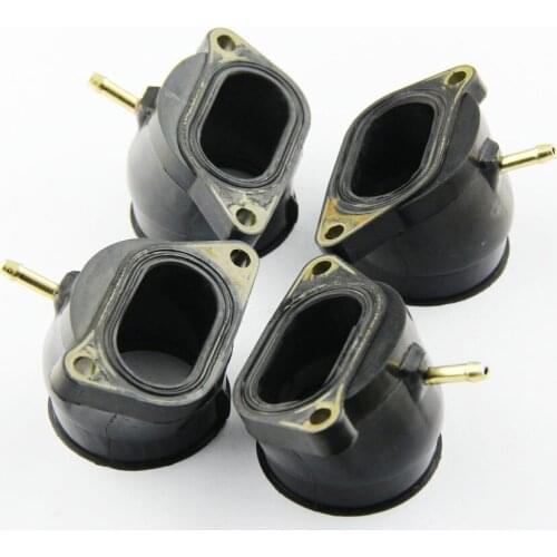 Scooter Motor Carburetor Manifold Interface Carburetter Intake Pipe Adapters Insulator Connector Glue For YAMAHA FZS1000