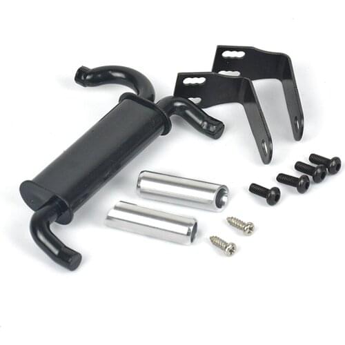 RC Car Parts Simulation Tail Exhaust Pipe For 1/10 TRX-4 Bronco Tactical Defender Axial SCX10 90046