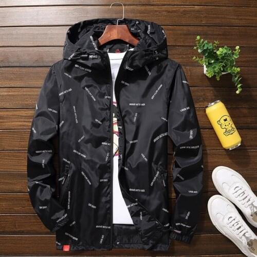 New men jacket hooded Jackets Plus Size 10XL 9XL 8XL 7XL men Windbreaker Casual Coat for Male Outerwear Streetwear jacket