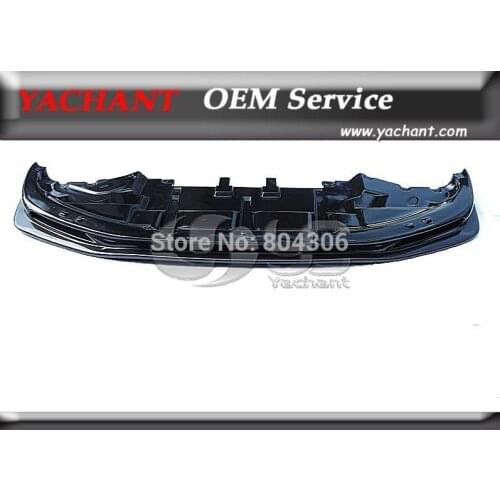 Carbon Fiber TS Style Front Lip with Undertray Diffuser Fit For 2008-2010 Nissan Skyline R35 GTR