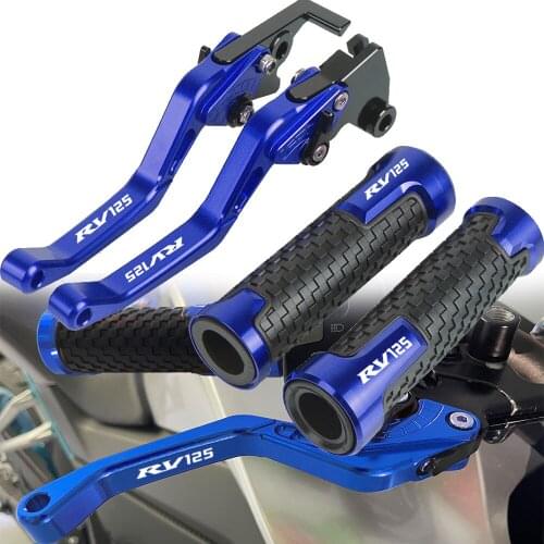 Motorcycle Brake Handle Clutch Lever CNC Adjustable Clutch Brake Levers FOR SUZUKI RV125 RV 125 2003 2004 2005 2006 2007-2016