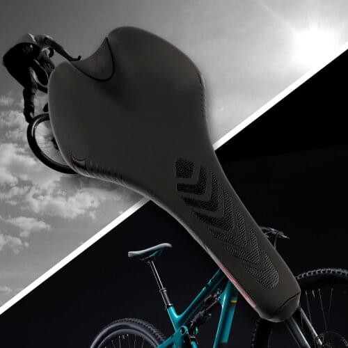 2021 Bicycle Saddle men Ironman Triathlon Tri Racing Saddle Wide MTB Bike Saddle Hollow Comfortable Saddle Seat