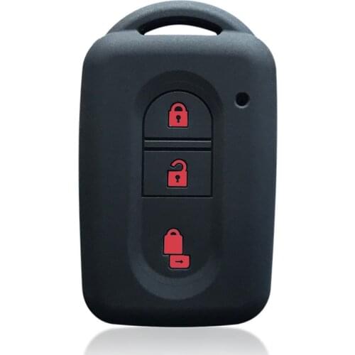 Silica Gel Car Remote Key Fob Shell Cover Case For Nissan Micra K12 Qashqai Juke X-Trail Navara Note Tiida Pathfinder Holder