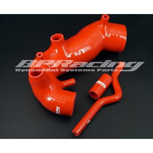 Silicone Induction Intake Hose Pipe For 2001- 05 Audi A4/Passat B5 B6 1.8T Red
