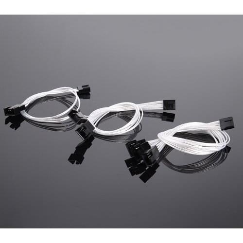 30cm PWM Extension Cable 4Pin 1 to 1 2 3 Way Computer CPU Cooling Fan Splitter for Office Caring Computer Supplies