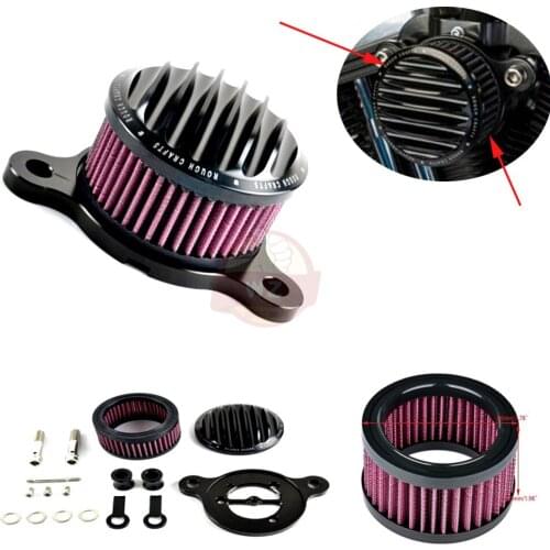 Motorcycle Air Cleaner Intake Filter For Harley Sportster XL883 XL1200 x48 2004 2005 2006-2016 universal auto Air Cleaner Filter