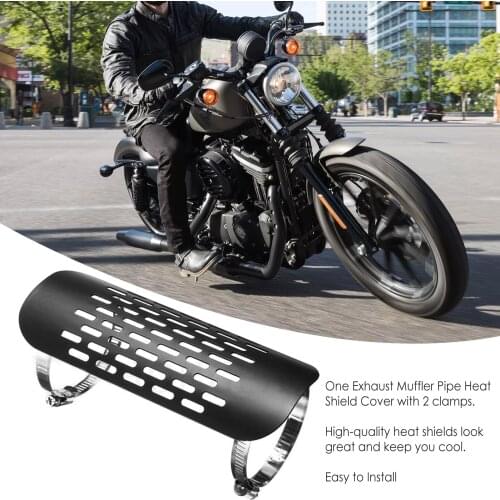 Motorcycle Exhaust Pipe Heat Shield Covers Muffler Pipe Guard Protector Anti-scalding Cover Newly for Moto Accessories